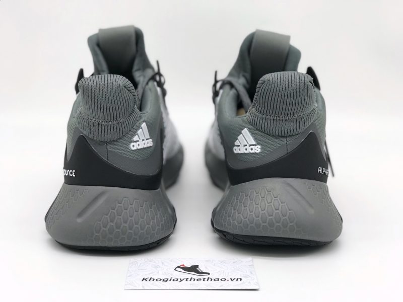 Giày Adidas Alphabounce Instinct M xám bạc rep
