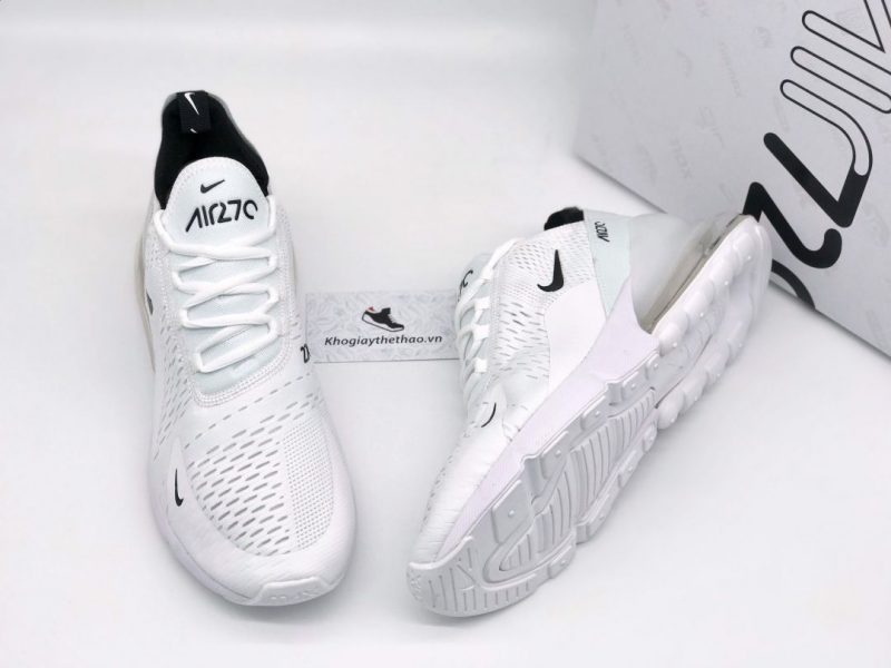 Giày Nike Air Max 270 trắng đen rep