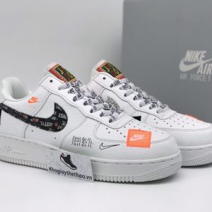 Giày Nike Air Force 1 Just do it cổ thấp rep
