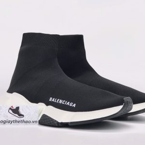 Giày Balenciaga Speed Trainer đế đen Replica