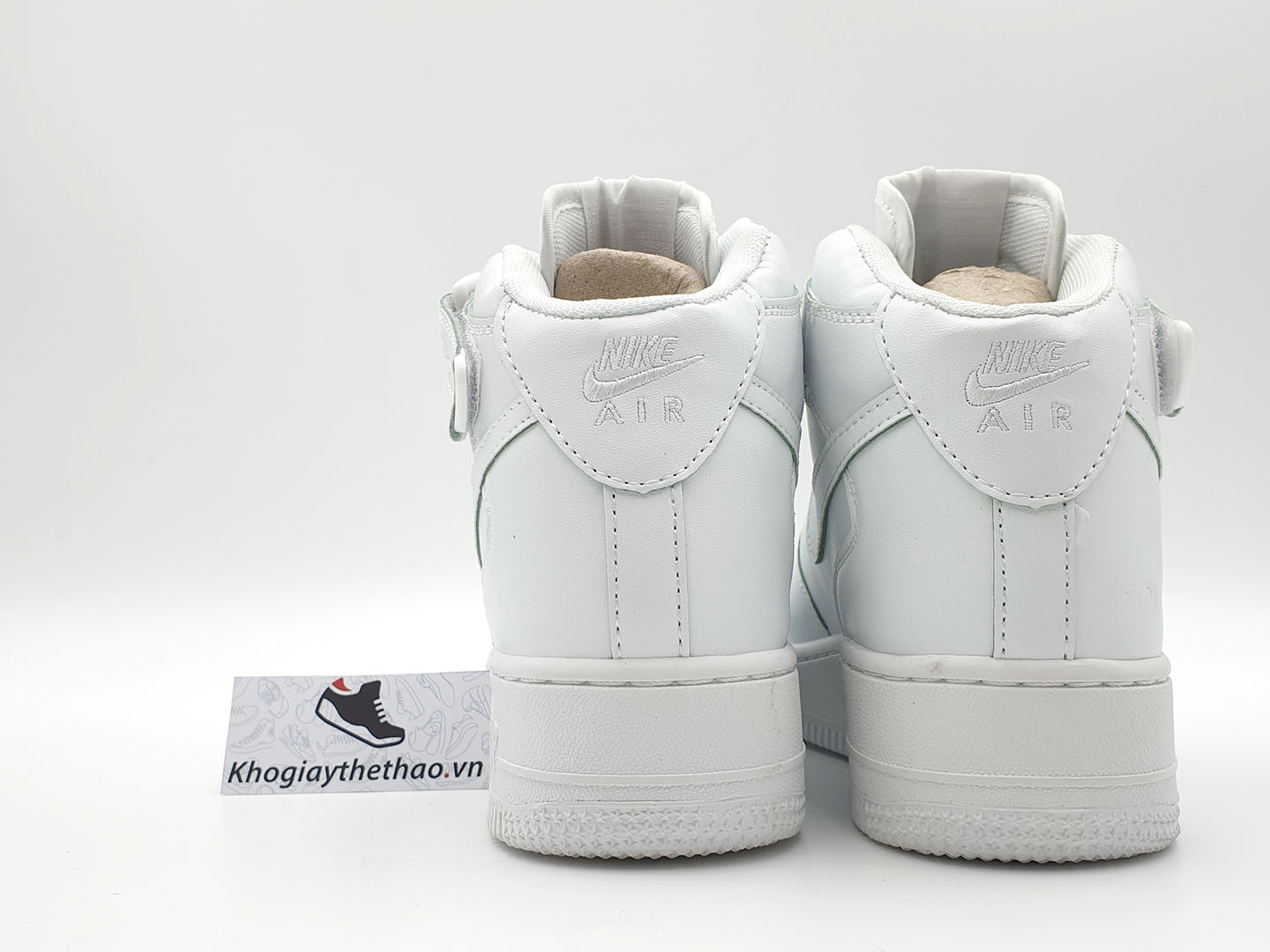 Giày Nike Air Force Cao Cổ Trắng (Af1 Mid) Rep 1:1 - Khogiaythethao