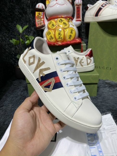 giÃ y gucci ace loved rep 1:1