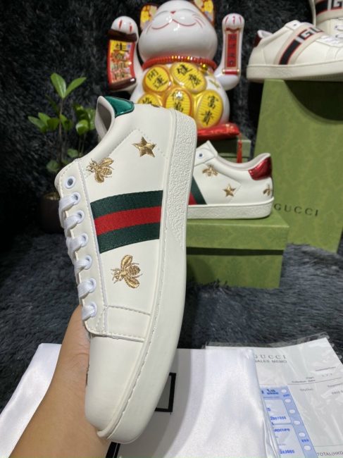 giÃ y gucci ace ong sao