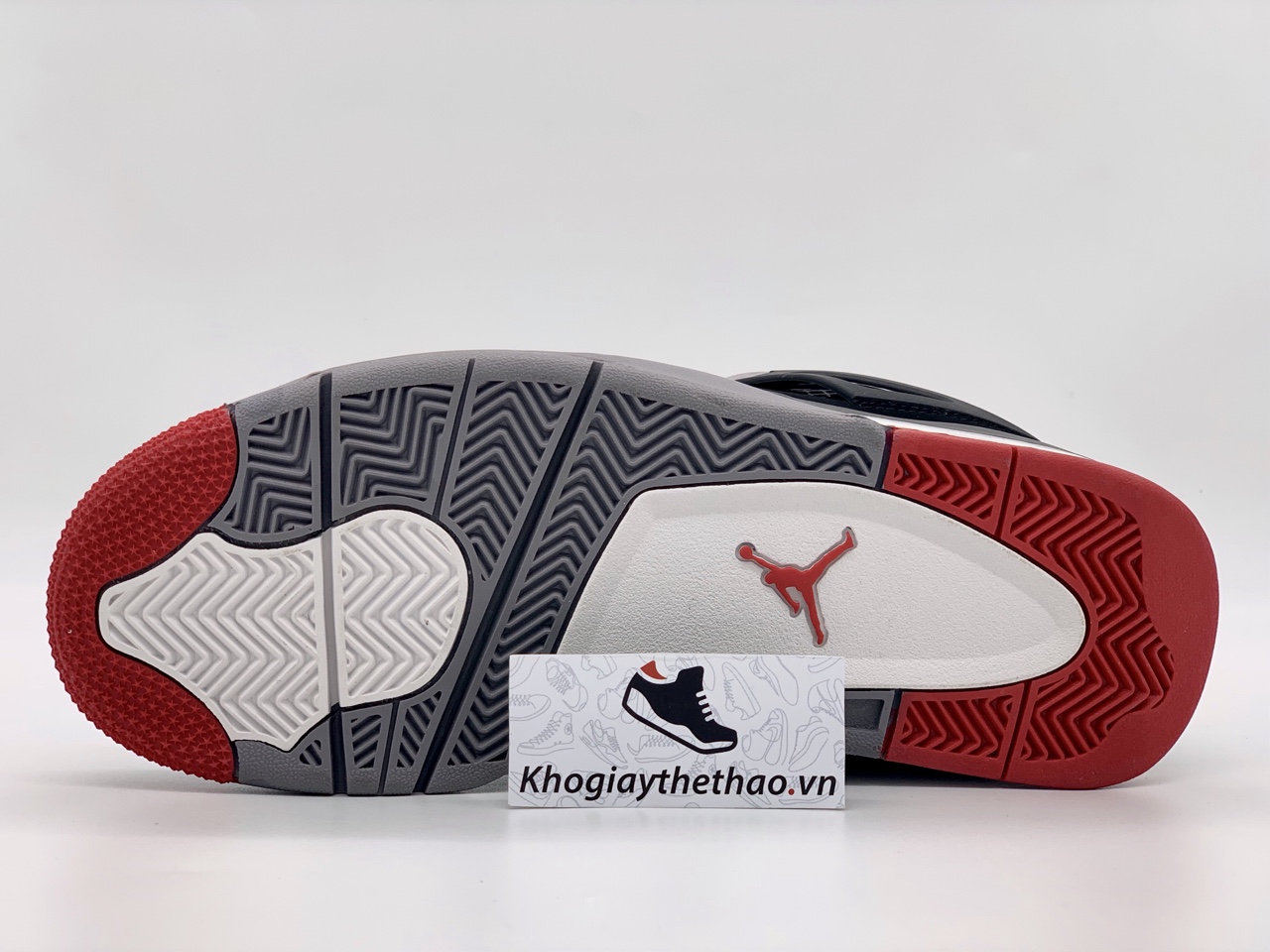 GiÃ y Nike air Jordan 4 Retro Bred replica