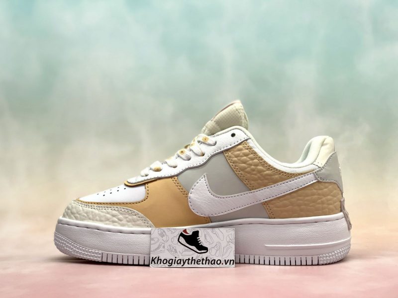 GiÃ y Nike Air Force 1 Shadow 'Daisy - Hoa cÃºc' Spruce Aura Custom