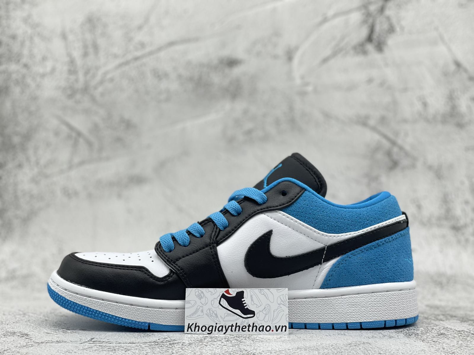 Nike Jordan 1 Low Laser Blue Xanh