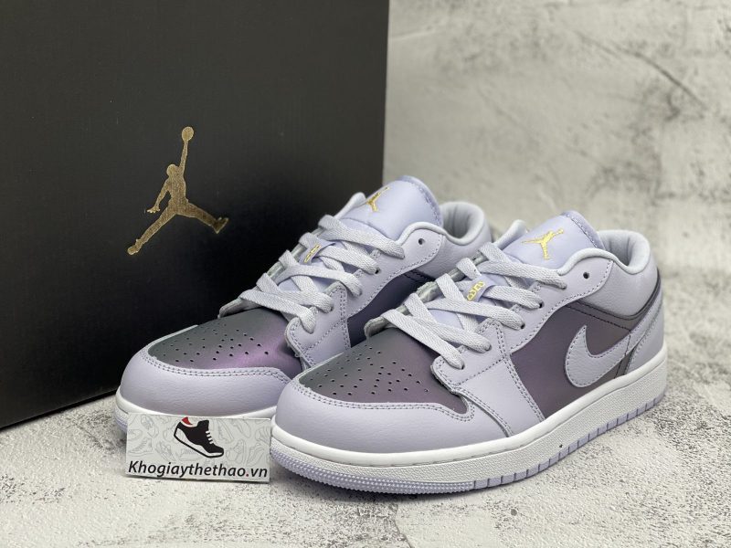 Giày Nike Air Jordan 1 Low Oxygen Purple Rep11