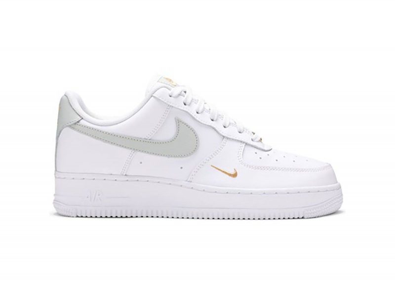 GiÃ y Nike Air Force 1 Low White Grey Gold