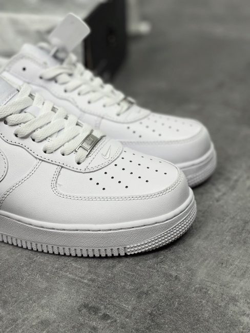 GiÃ y Nike Air Force 1 Low Supreme White Like Auth